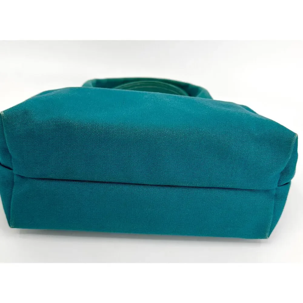 Marc by Marc Jacobs Standard Supply Teal Canvas Small Tote Bag 0622.61